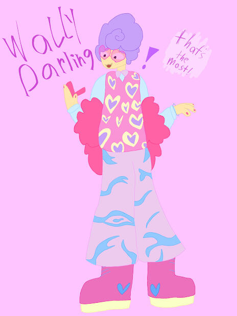 Concept art of a WH au